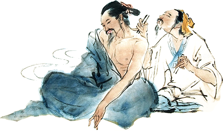 古风免抠元素古代人物画像PNG