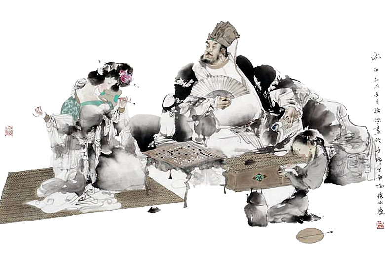 古风免抠元素古代人物画像PNG