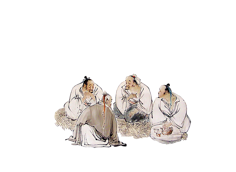 古风免抠元素古代人物画像PNG