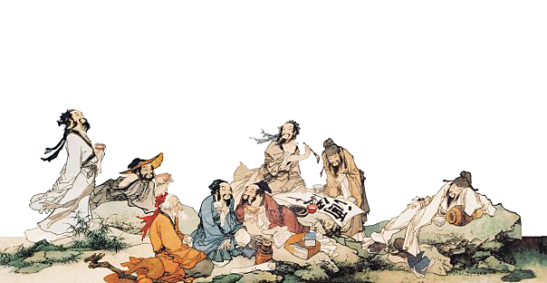 古风免抠元素古代人物画像PNG