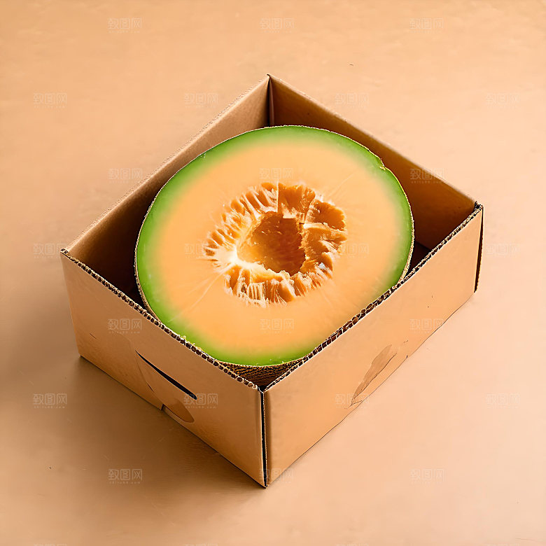 水果哈密瓜高清图片