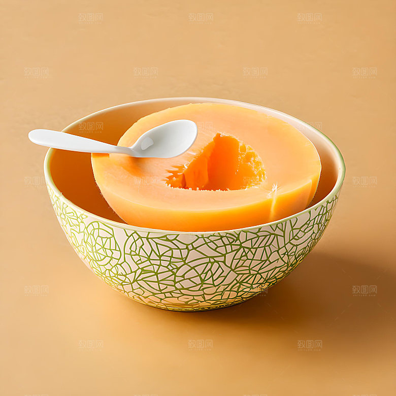 水果哈密瓜高清图片