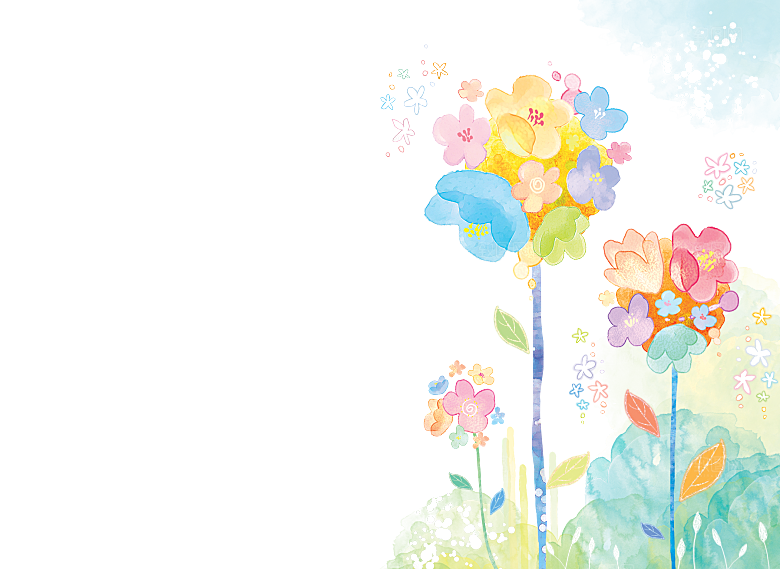 免抠植物古风花草插画元素