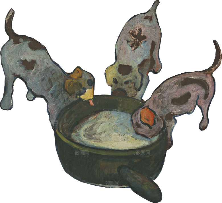 免抠元素动物插画PNG素材
