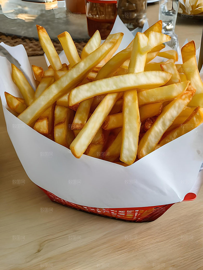 美食汉堡高清图片