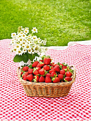 水果草莓高清图片