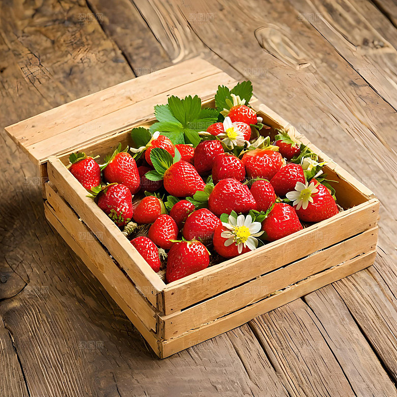 水果草莓高清图片素材