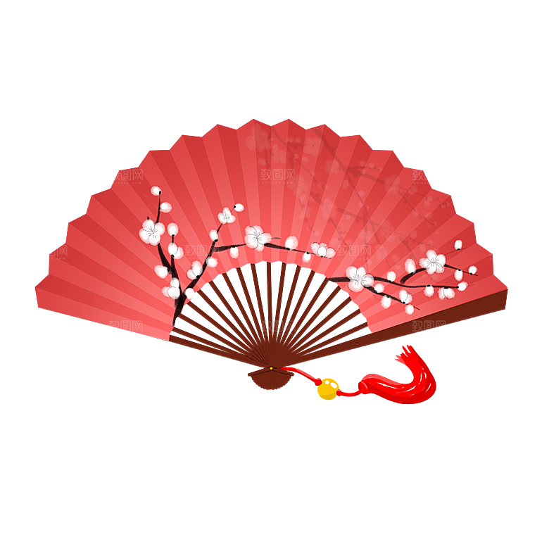 中国古风古典扇子