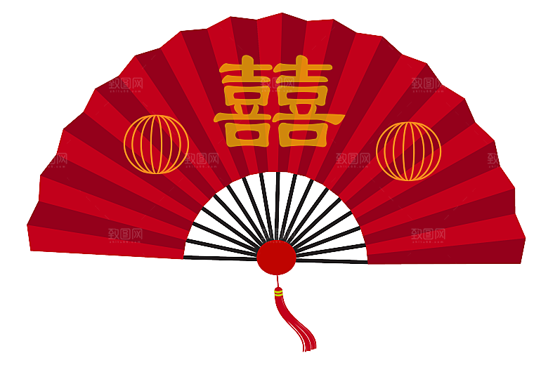 中式折扇古典风设计