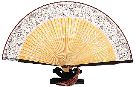 中国风古典扇子装饰素材