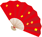 古典扇子装饰素材