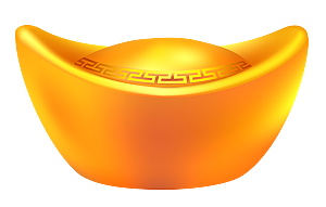 金银元宝设计免抠