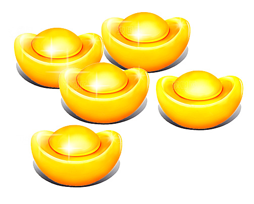 金元宝设计素材免抠