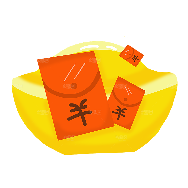 黄金元宝金币素材