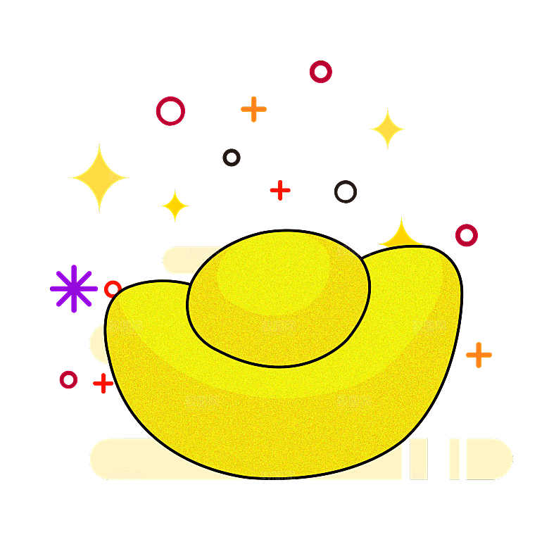 黄金元宝金币素材