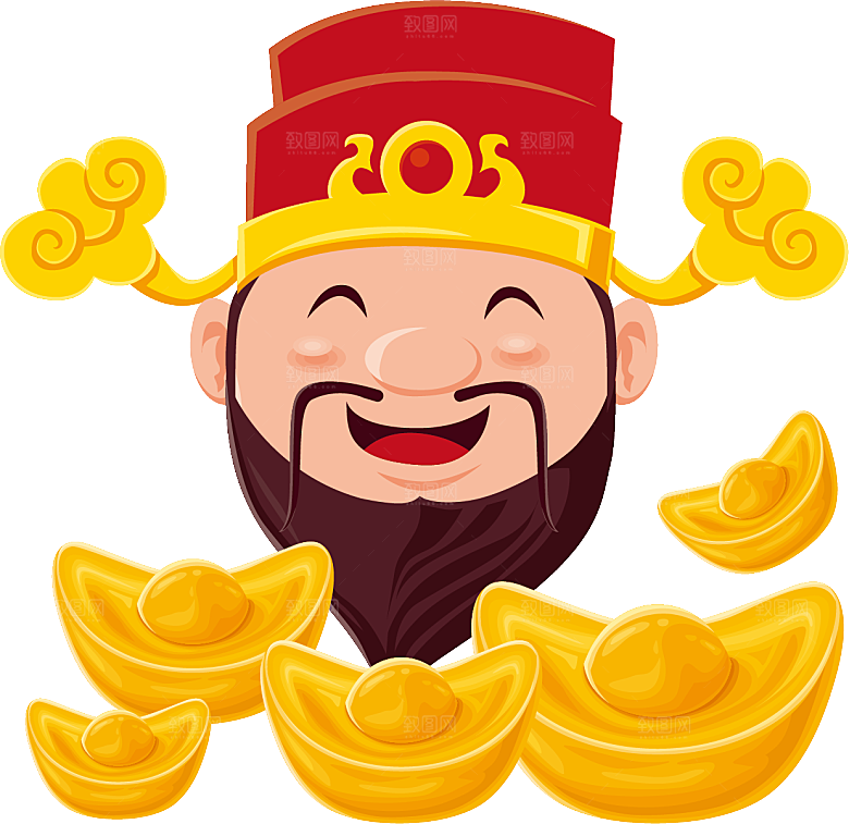 金银元宝设计免抠元素