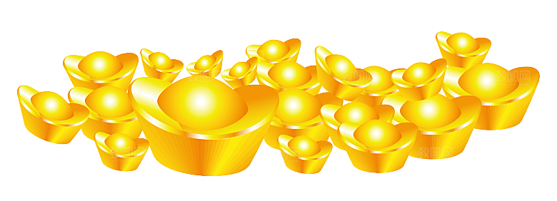 金银元宝免抠元素
