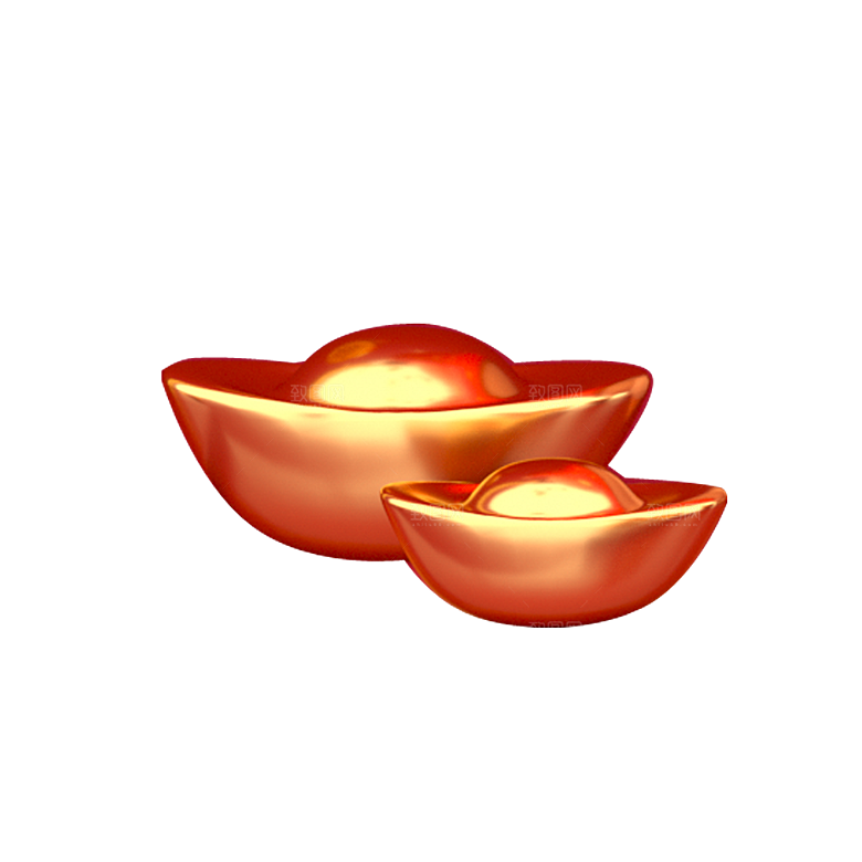 金银元宝免抠元素