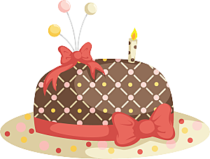 生日蛋糕元素素材