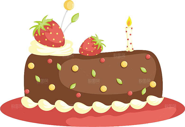 生日蛋糕元素素材