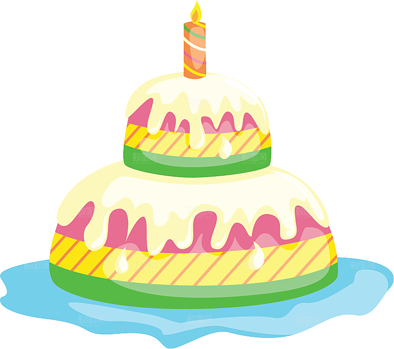 生日蛋糕元素素材