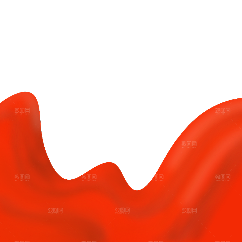 红色大气幕布帷幕