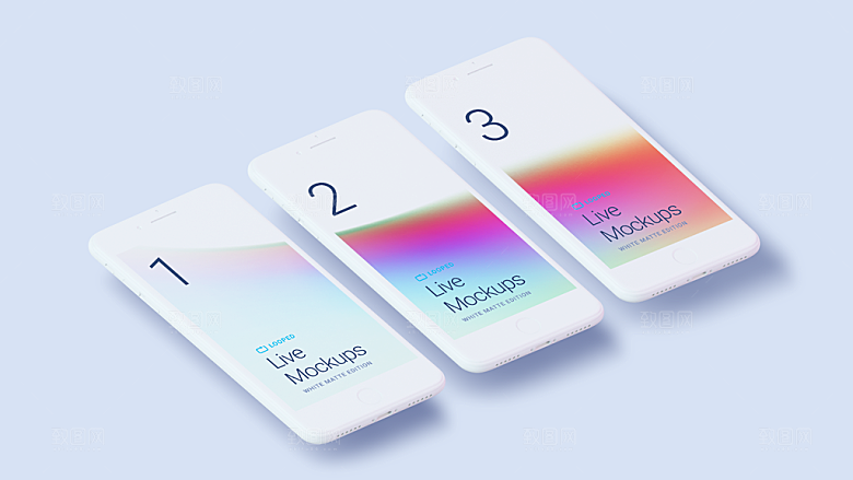 创意app手机展示界面样机