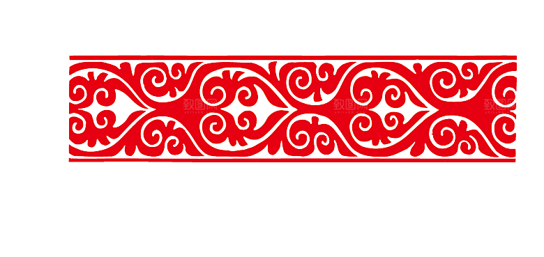 古典花纹云纹花边