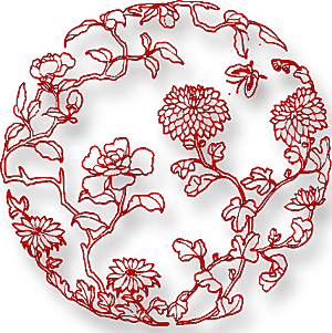 中式古典花纹云纹设计素材
