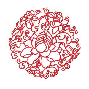 中式古典花纹云纹设计素材