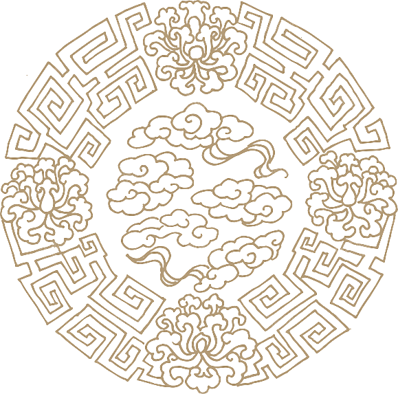 中式古典花纹边框祥云云纹