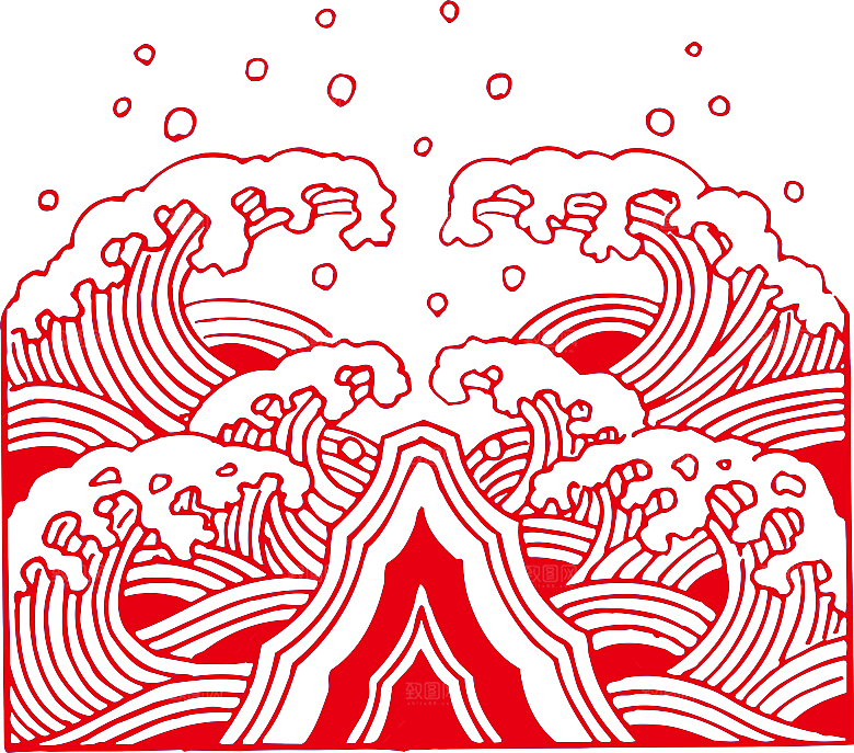中式古典花纹边框祥云云纹