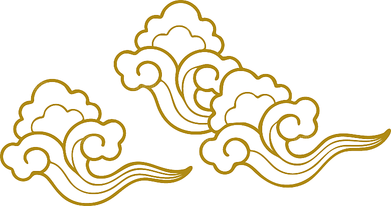 祥云边框花边中式素材