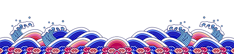 祥云边框花边中式素材