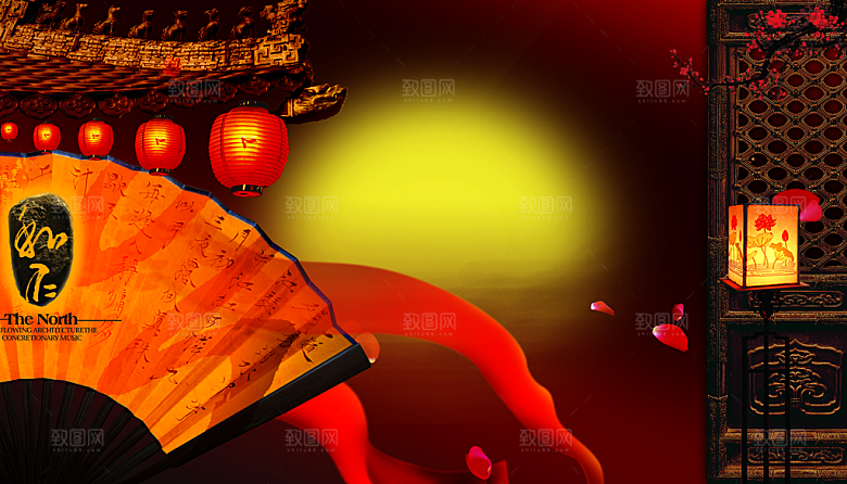 唐风中国风时尚相册封面