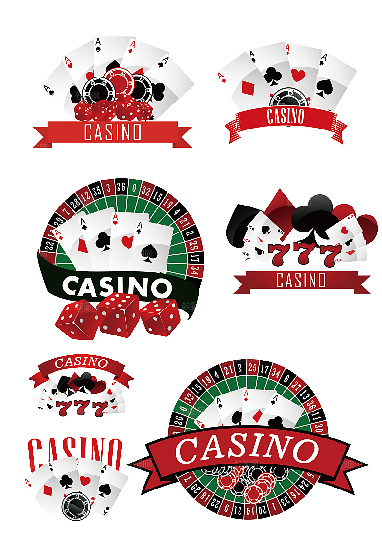 矢量棋牌游戏纸牌创意图标png元素