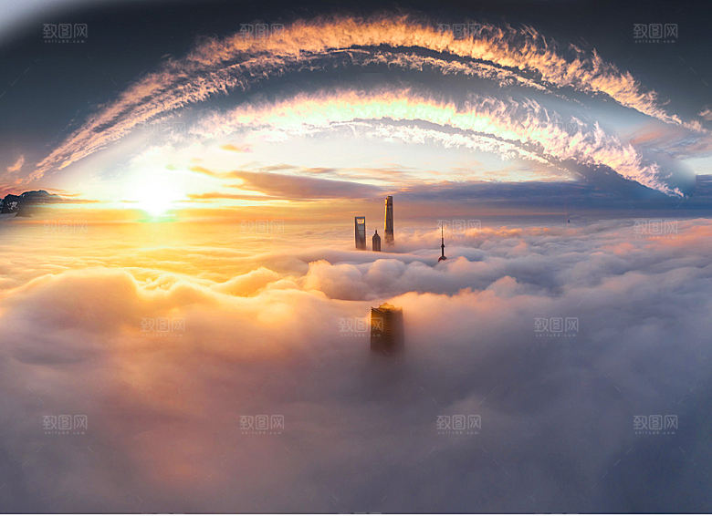 云海云朵天空素材