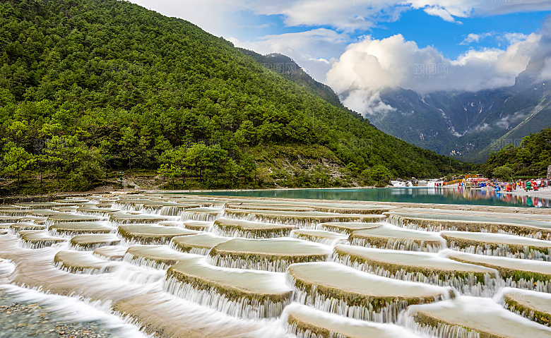 天空森林绿色风景