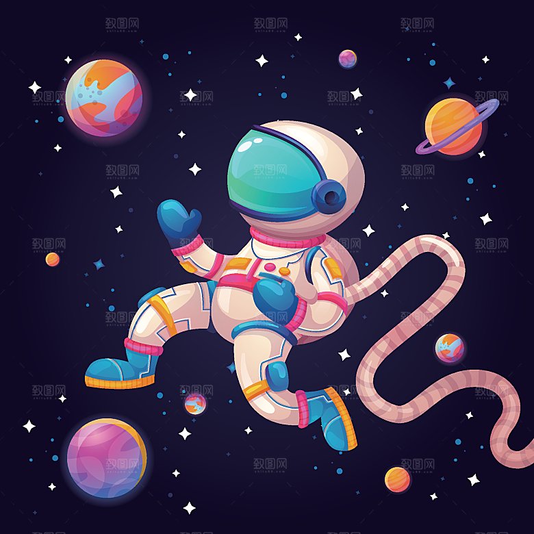 创意手绘插画AI矢量素材