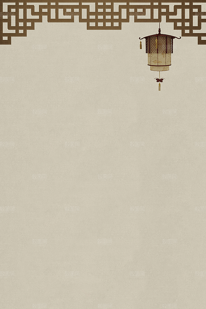 中国风古典工笔画背景设计素材