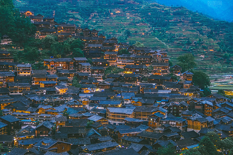 故乡古镇乡村村落村庄图片