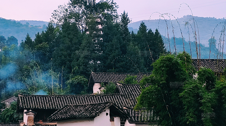 故乡古镇乡村村落村庄图片
