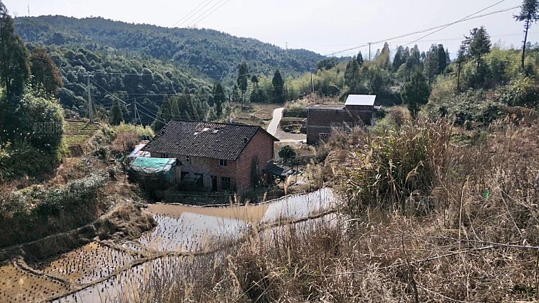 家乡乡愁茅草堂山里人家