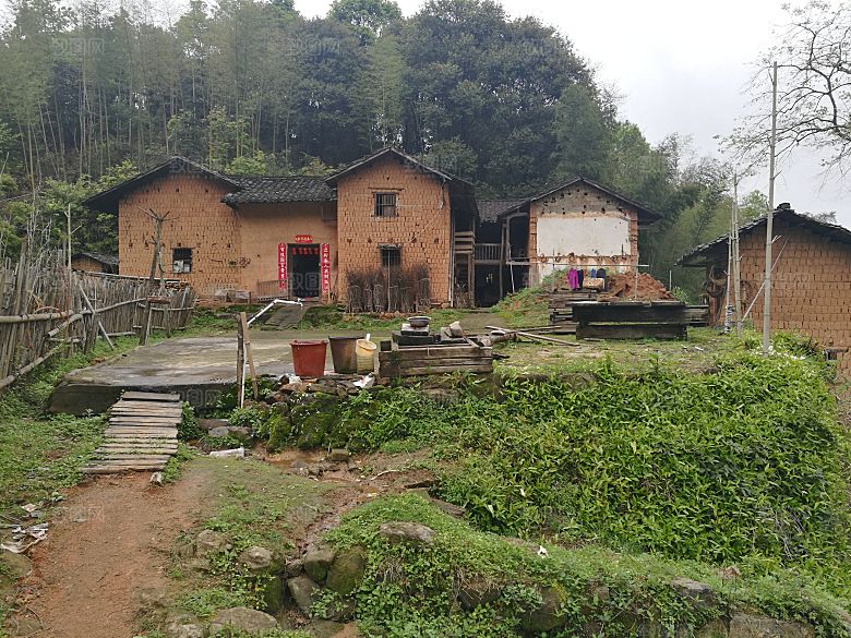 家乡乡愁茅草堂山里人家