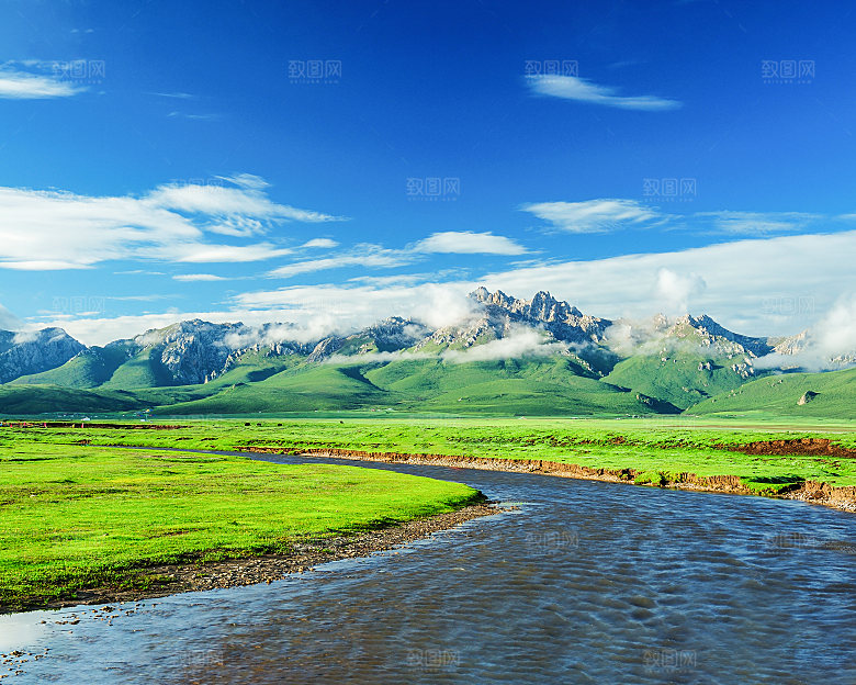 高原茶卡盐湖柴达木盆地海山峰