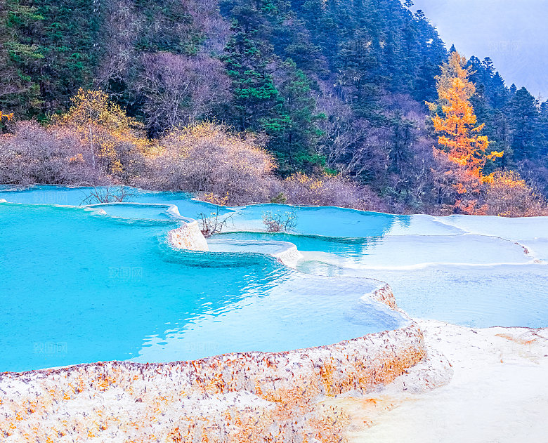 蓝色沙滩海岸旅游海边景区风景