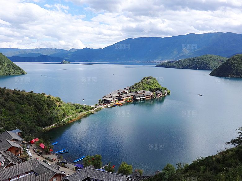 海边河流自然风光景区摄影