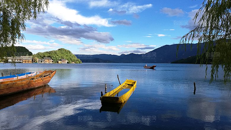 海边河流自然风光景区摄影
