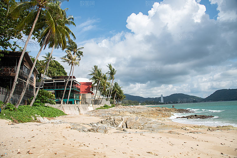 海边河流自然风光景区摄影