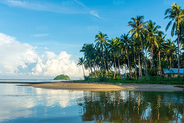 海边河流自然风光景区摄影